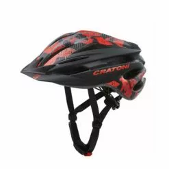 Casco Cratoni Pacer MTB Nero Rosso Mate