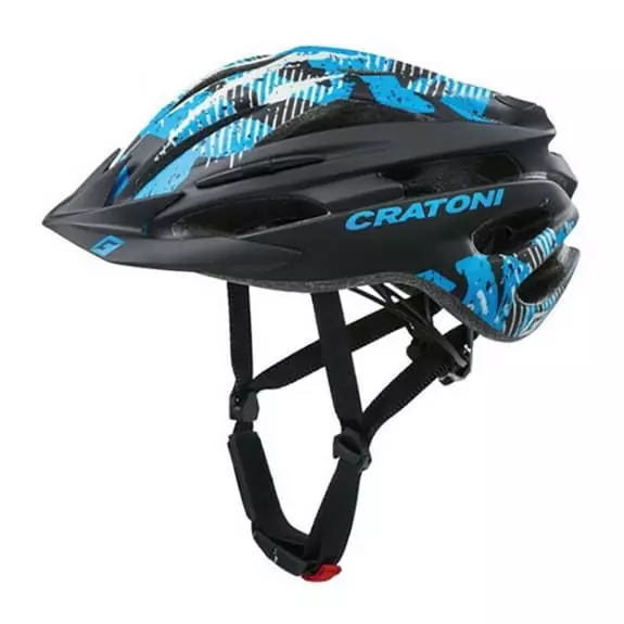Casco Cratoni Pacer MTB Nero Blu Mate 3 Casco Cratoni Pacer MTB Nero Blu Mate