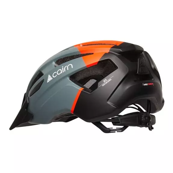 Casco Cairn Bike Prism XTR II Grigio Arancione 4 Casco Cairn Bike Prism XTR II Grigio Arancione - immagine 2
