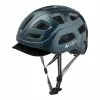 Casco Cairn Bike Quartz LED USB Blu-grigio Verde -Vendite Gilet Ciclismo crn 030038053 001
