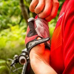 Guanti Endura Hummvee Plus II Corti Rosso Nero -Vendite Gilet Ciclismo en e1161rd acc 02