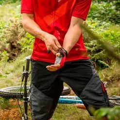 Guanti Endura Hummvee Plus II Corti Rosso Nero -Vendite Gilet Ciclismo en e1161rd acc 03