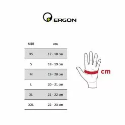 Guanti Lunghi Ergon HE2 Evo Nero -Vendite Gilet Ciclismo erg u com gloves he2 hp2 ha2 st v1 3