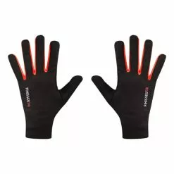 Guanti Finisseur Core Mid Season Nero Rosso