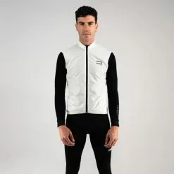 Gilet A Vento Finisseur Core Peloton Bianco -Vendite Gilet Ciclismo fns c275ss2102 02 100