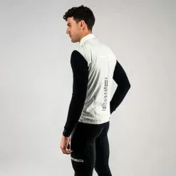Gilet A Vento Finisseur Core Peloton Bianco -Vendite Gilet Ciclismo fns c275ss2102 02 101