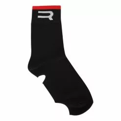 Copriscarpe Finisseur Knitted Nero Rosso