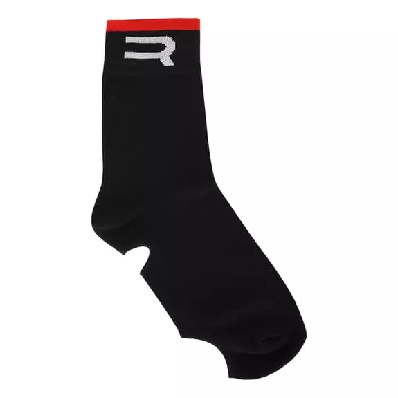 Copriscarpe Finisseur Knitted Nero Rosso 3 Copriscarpe Finisseur Knitted Nero Rosso