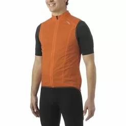 Gilet A Vento Giro Chrono Expert Rosso Aranciato -Vendite Gilet Ciclismo gi 7107003 c 004