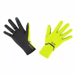 Guanti Lunghi Gore Wear M Stretch GORE-TEX INFINIUM™ Giallo Fluo Nero