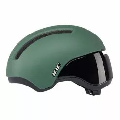 Casco HJC Calido Verde Oliva Opaco Nero Brillante