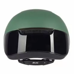Casco HJC Calido Verde Oliva Opaco Nero Brillante -Vendite Gilet Ciclismo hjc 814135 c 005