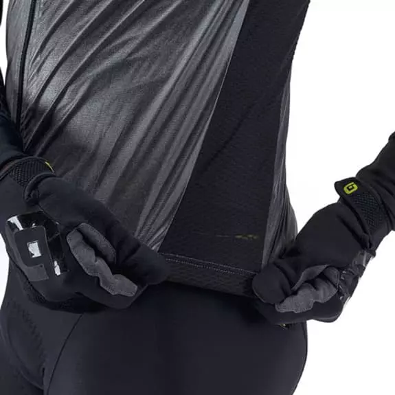 ALE Gilet Alé Black Reflective Grigio 7 ALE Gilet Alé Black Reflective Grigio - immagine 5