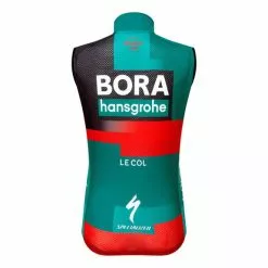 LE COL Gilet Impermeabile BORA-hansgrohe 2023 Replica Verde Nero Donna -Vendite Gilet Ciclismo lec 800 3852 c 003