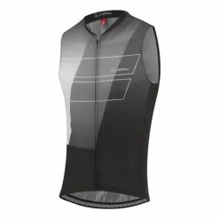 Loeffler Gilet Antivento Löffler Vent Grigio Nero