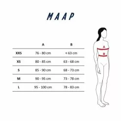 Gilet MAAP Draft Team Blu Luminoso Donna -Vendite Gilet Ciclismo maa w clup st v1 1