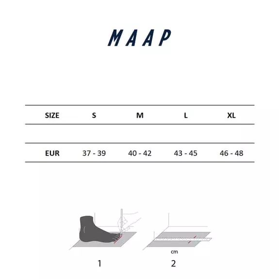 Copriscarpe MAAP Deep Winter Neo Nero 7 Copriscarpe MAAP Deep Winter Neo Nero - immagine 5