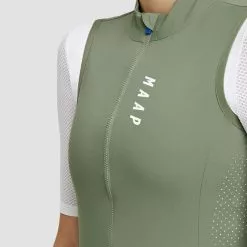 Gilet MAAP Draft Team Verde Erba Donna -Vendite Gilet Ciclismo map wav047 sgrs 005