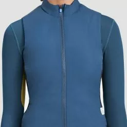 Gilet MAAP Alt_Road Thermal Blu Turchese Scuro Nero Donna -Vendite Gilet Ciclismo map wav049 dteall 005
