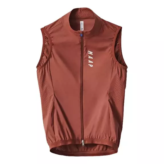 Gilet MAAP Draft Team Rosso Henné Donna 3 Gilet MAAP Draft Team Rosso Henné Donna