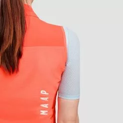 Gilet MAAP Draft Team Rosso Lava Donna -Vendite Gilet Ciclismo map wav057 lva 004