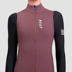 Gilet MAAP Draft Team Viola Uva Donna -Vendite Gilet Ciclismo map wav070 vine 004