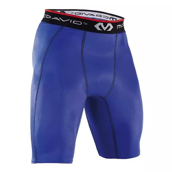 Pantaloncini McDavid Compression Shorts Blu 3 Pantaloncini McDavid Compression Shorts Blu