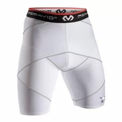 Pantaloncini McDavid Cross Compression Bianco