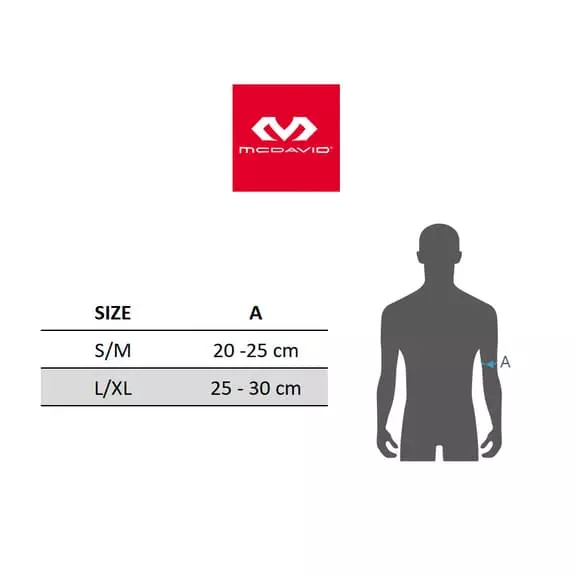 Manicotti A Compressione McDavid Nero 3 Manicotti A Compressione McDavid Nero - immagine 2