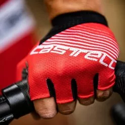 Guanti Castelli Competizione Rosso Bianco -Vendite Gilet Ciclismo men 1 4p2a9227