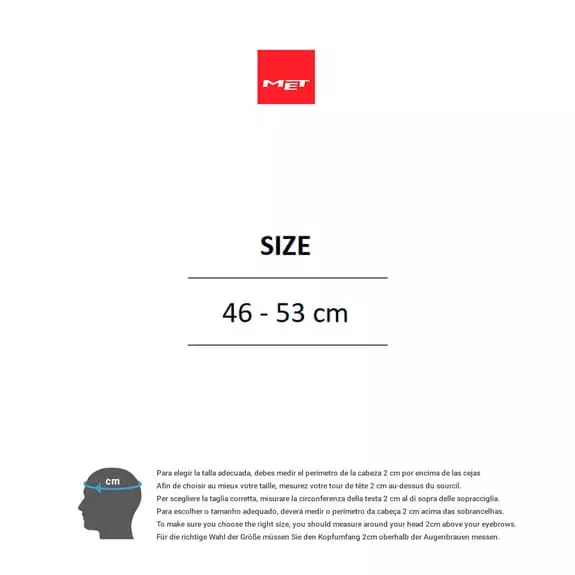 Casco MET Elfo Rosso 4 Casco MET Elfo Rosso - immagine 2