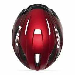 Casco MET Strale Rosso Metallico Nero 8 Casco MET Strale Rosso Metallico Nero -Vendite Gilet Ciclismo mt 713597 c 003