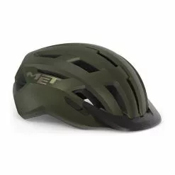 Casco MET All Road Oliva Iridescente