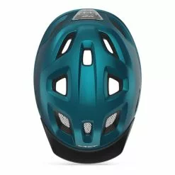 Casco MET Mobilite Blu Tè Metallico -Vendite Gilet Ciclismo mt 713692 c 003