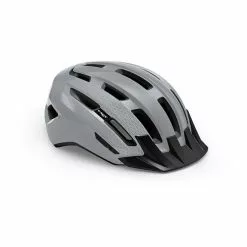 Casco MET Downtown MIPS Grigio Lucido Nero