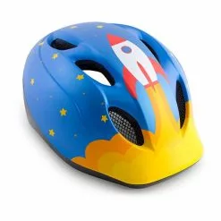 Casco MET Buddy Blu Opaco Bambini