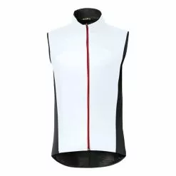 Gilet A Vento Mavic Sirocco Nero Bianco - Slim Fit