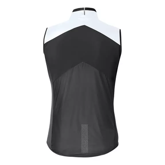 Gilet A Vento Mavic Sirocco Nero Bianco - Slim Fit 4 Gilet A Vento Mavic Sirocco Nero Bianco - Slim Fit - immagine 2