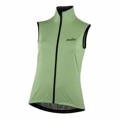 Gilet Impermeabile Nalini WR Verde Lime Donna