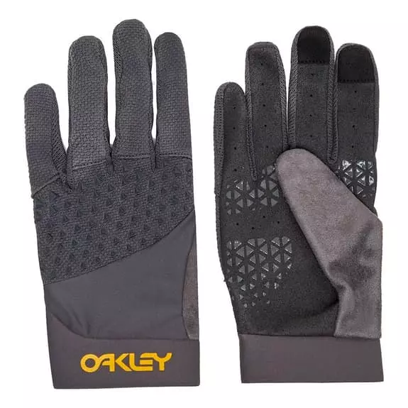 Guanti Lunghi Oakley Drop In Grigio Scuro Arancione 3 Guanti Lunghi Oakley Drop In Grigio Scuro Arancione