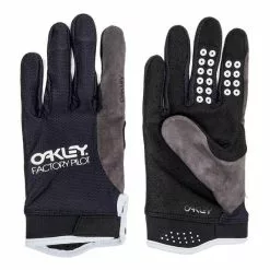 Guanti Lunghi Oakley All Mountain Nero Bianco Grigio