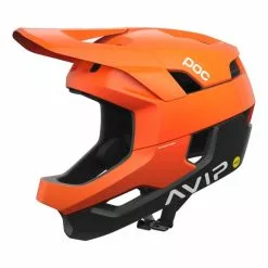 Casco POC Otocon Race MIPS Arancione Fluo Nero