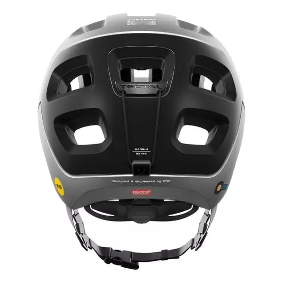 Casco POC Tectal Race MIPS Argento Nero 6 Casco POC Tectal Race MIPS Argento Nero - immagine 4