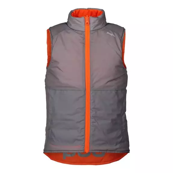 Gilet POC POCito Liner Arancione Grigio Bambini 5 Gilet POC POCito Liner Arancione Grigio Bambini - immagine 3