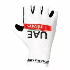 Pissei Guanti UAE Team Emirates 2023 Bianco