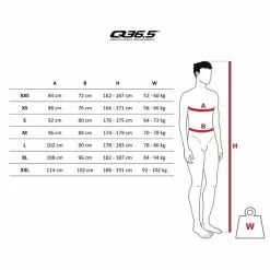 Gilet Q36.5 Pro Cycling Team Grigio -Vendite Gilet Ciclismo q36 m cl st v1