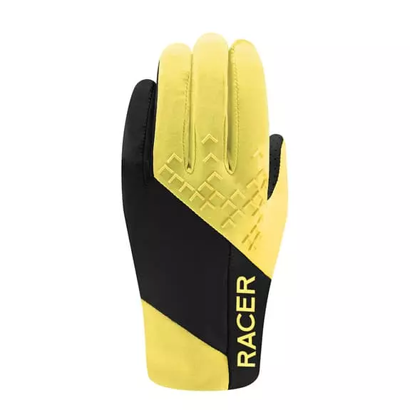 Guanti Lunghi Racer Light Speed 4 Nero Giallo 3 Guanti Lunghi Racer Light Speed 4 Nero Giallo