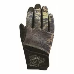 Guanti Lunghi Racer Turbo Nero Verde Kaki Bambini