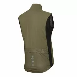 Gilet Rh+ All Road Alpha Verde Oliva Nero -Vendite Gilet Ciclismo rh icu0898 44a 002