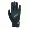 Guanti Lunghi Roeckl Runaz Windproof GORE TEX INFINIUM Nero Verde-grigio -Vendite Gilet Ciclismo ro 110034 9000 001